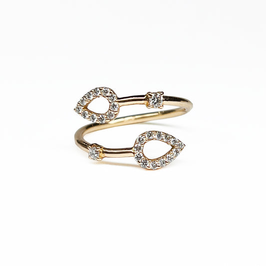 18kr Diamond Ring